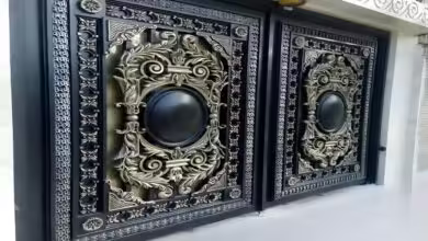 درب پارکینگ جنوبی ساختمان