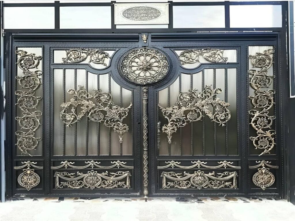 درب فلزی ورودی راه پله ساختمان چند طبقه درب فلزی ورودی راه پله ساختمان چند طبقه