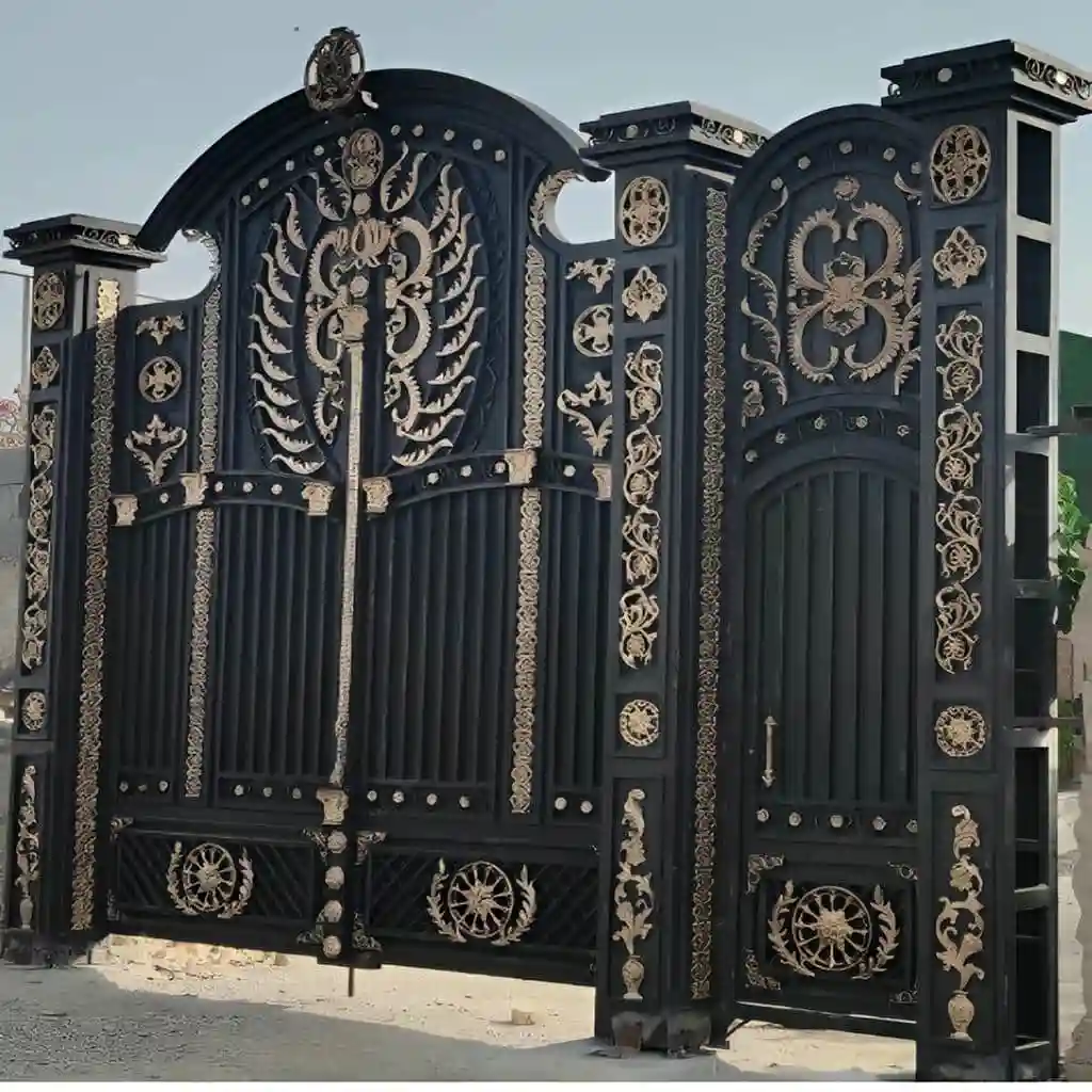 تولیدکننده درب فرفورژه فلزی