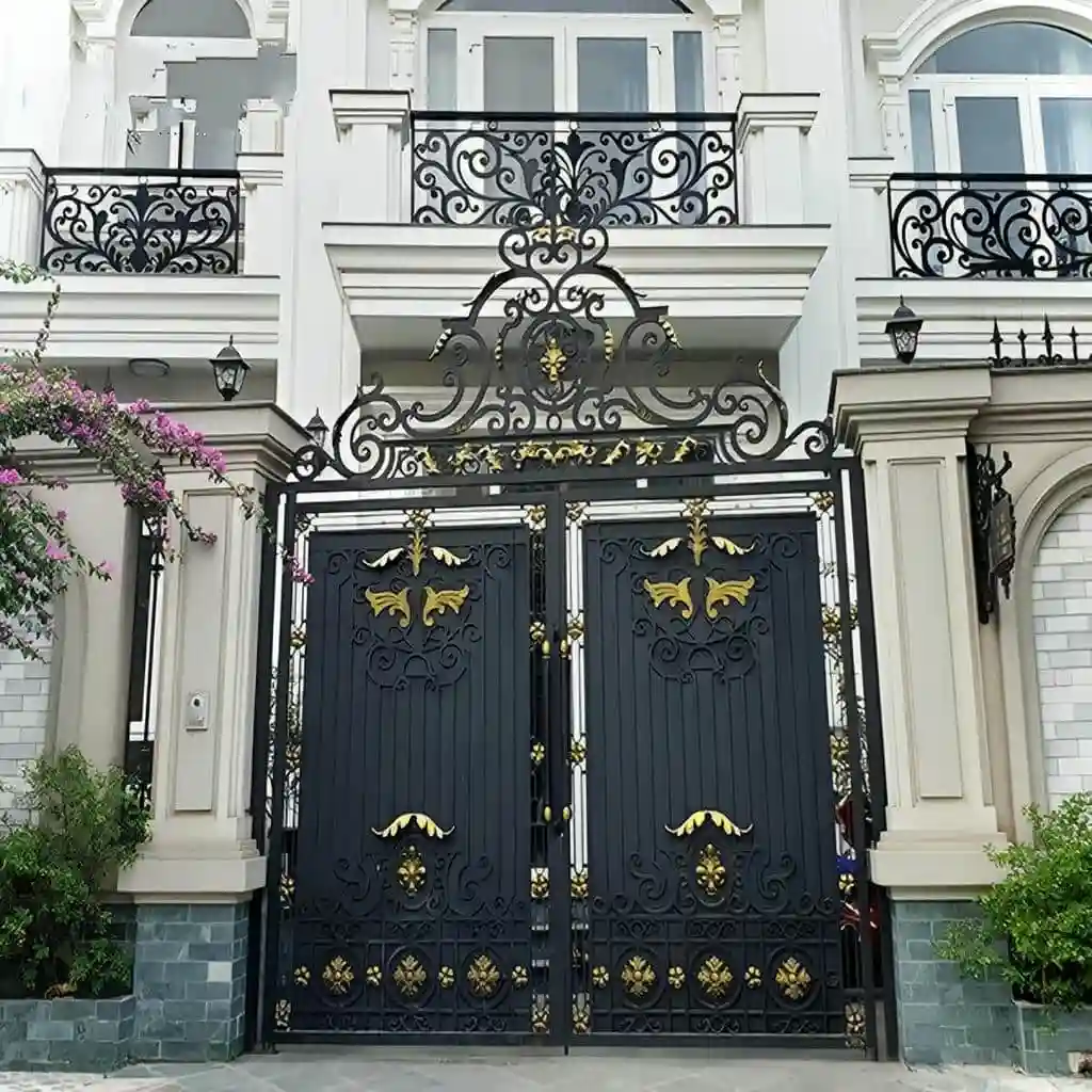 قیمت درب حیاط ساده و شیک