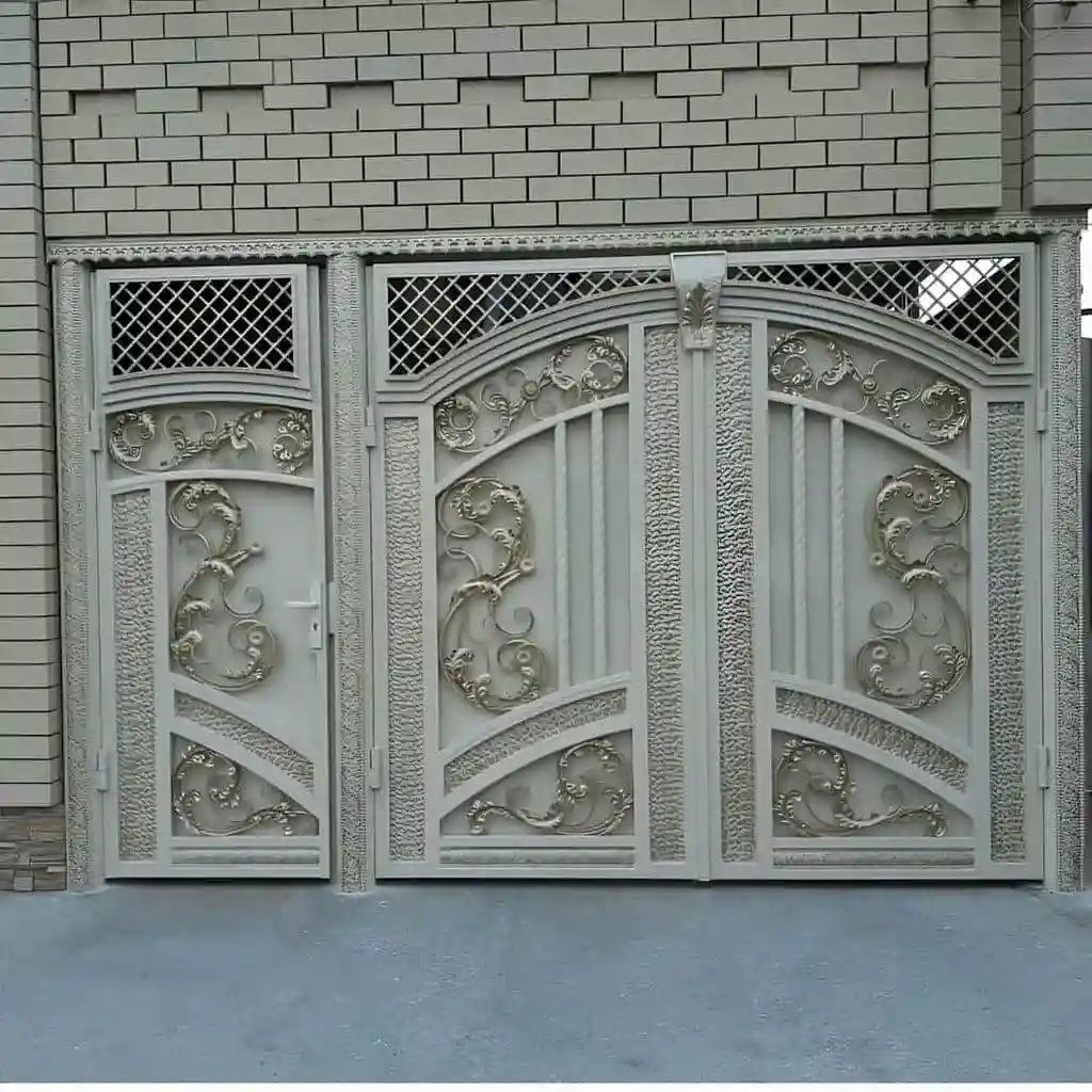 تولیدکننده درب حیاط آهنی جدید و ارزان