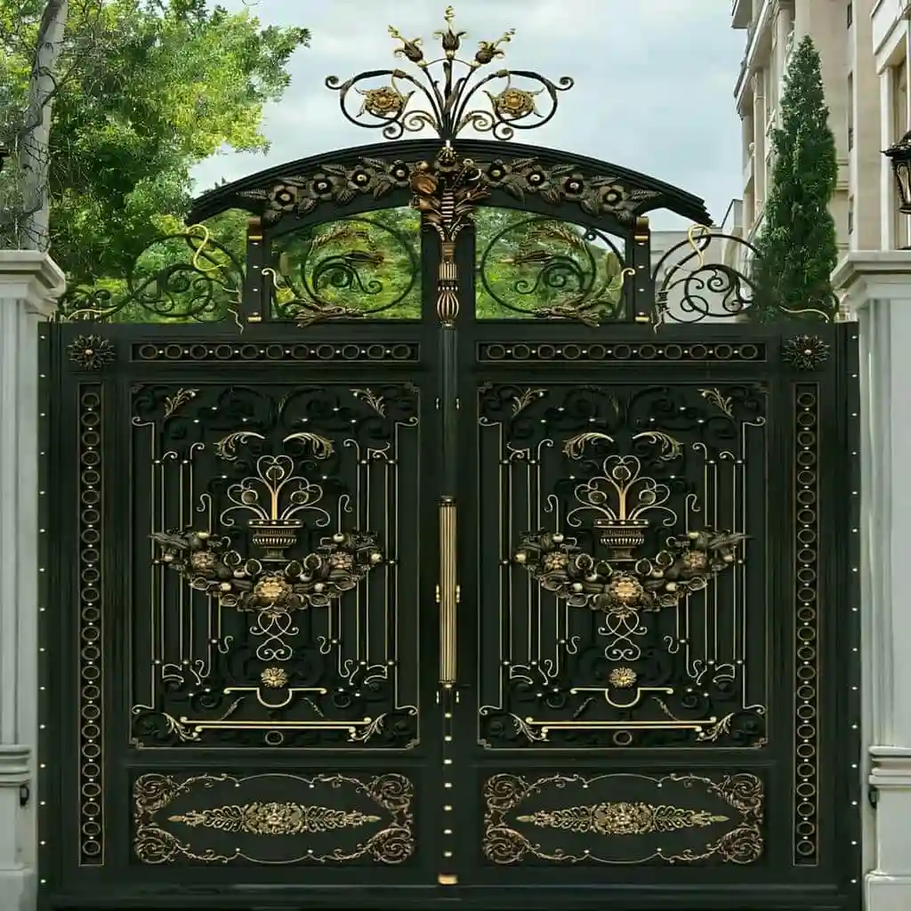 ساخت مدل های جدید مد روز درب فلزی ورودی ویلا