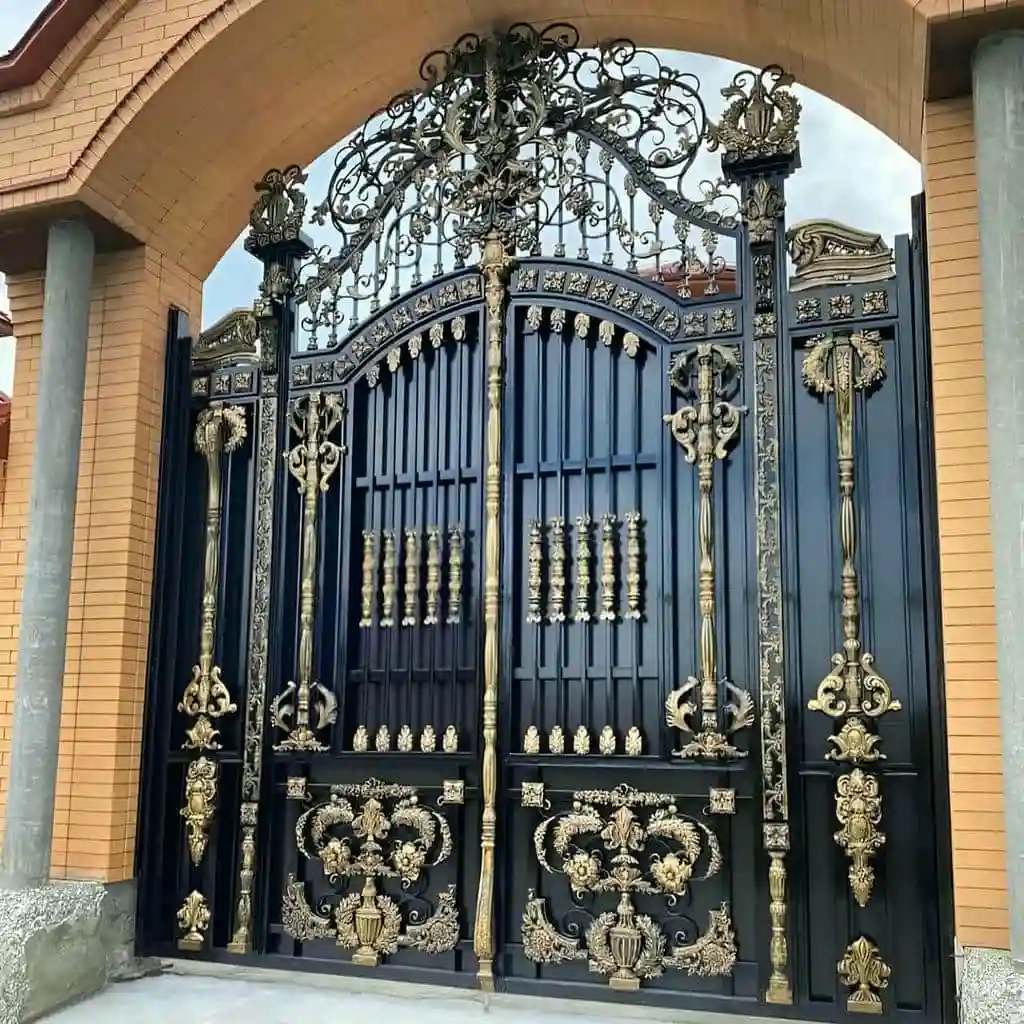 تولیدکننده مدل های جدید مد روز درب فلزی ورودی ویلا