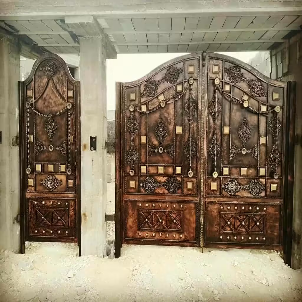 مدل های جدید مد روز درب فلزی ورودی ویلا مدرن