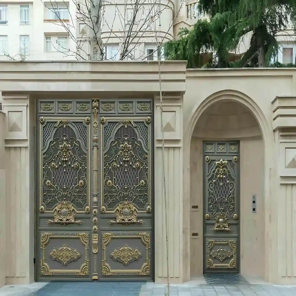 نکات کلیدی خرید درب فلزی حیاط ویلایی با کیفیت سفارشی