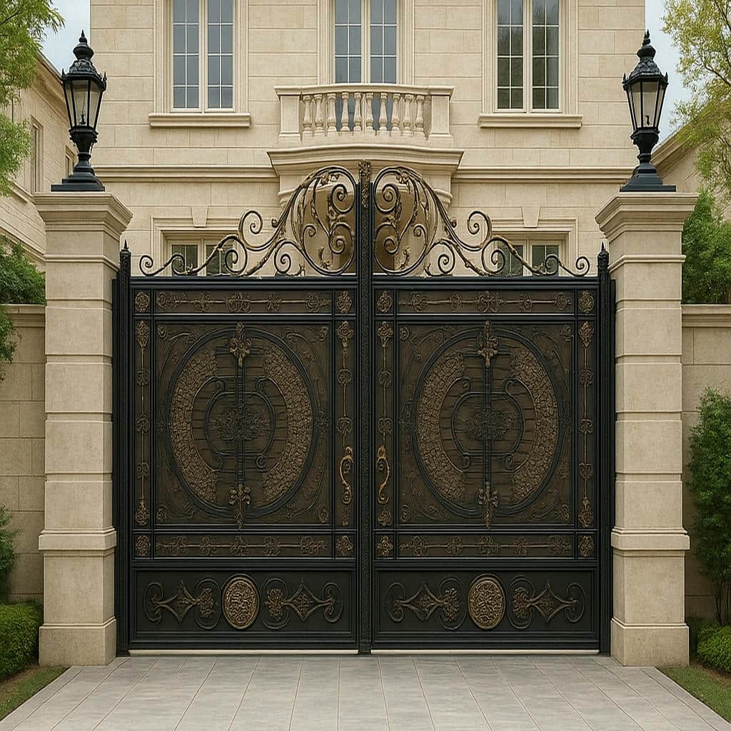 خرید درب مدل ارکیده فلزی