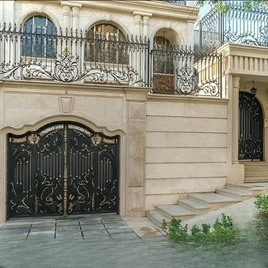 قیمت مدل های جدید مد روز درب فلزی ورودی ویلا