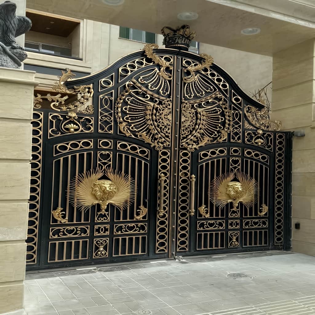 درب باکینگهام 10 خرید درب باغی ویلایی لاکچری