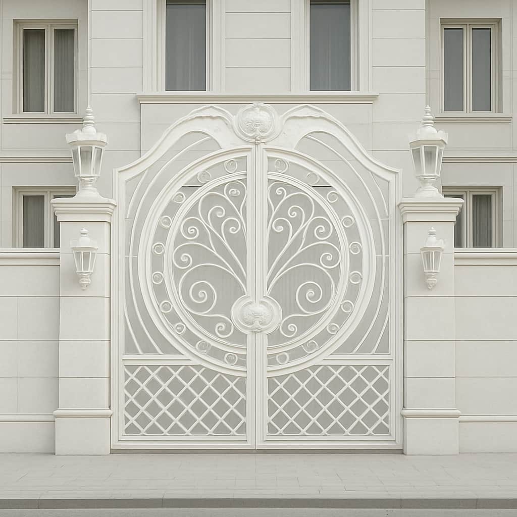 ساخت درب مدل دایره مصور