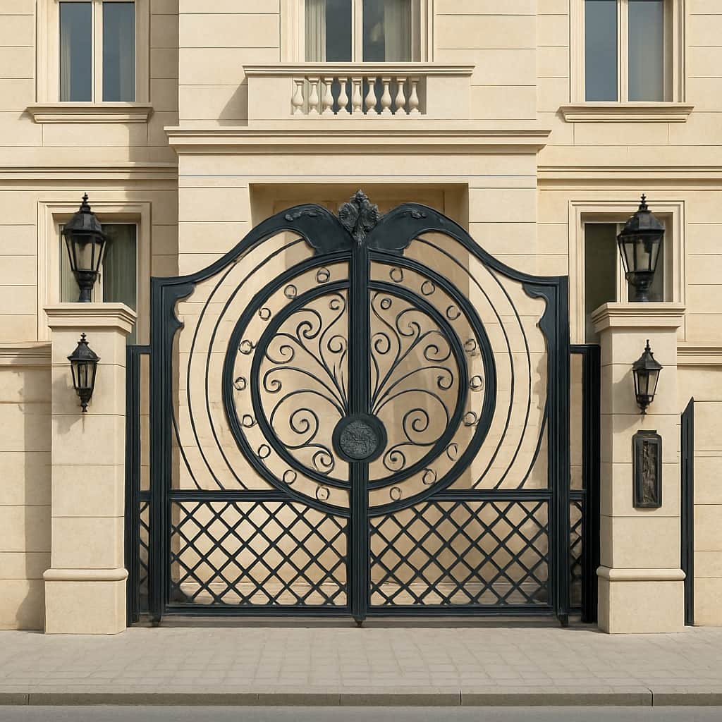 نصب درب دایره مصور