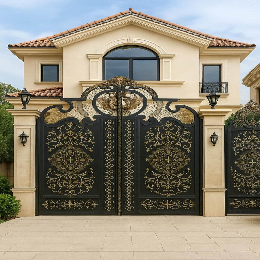 ساخت درب مدل میخک