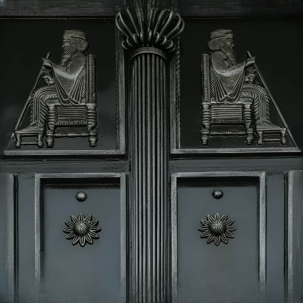 ساخت درب مدل هخامنشی