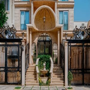 درب فلزی مدل ورسای