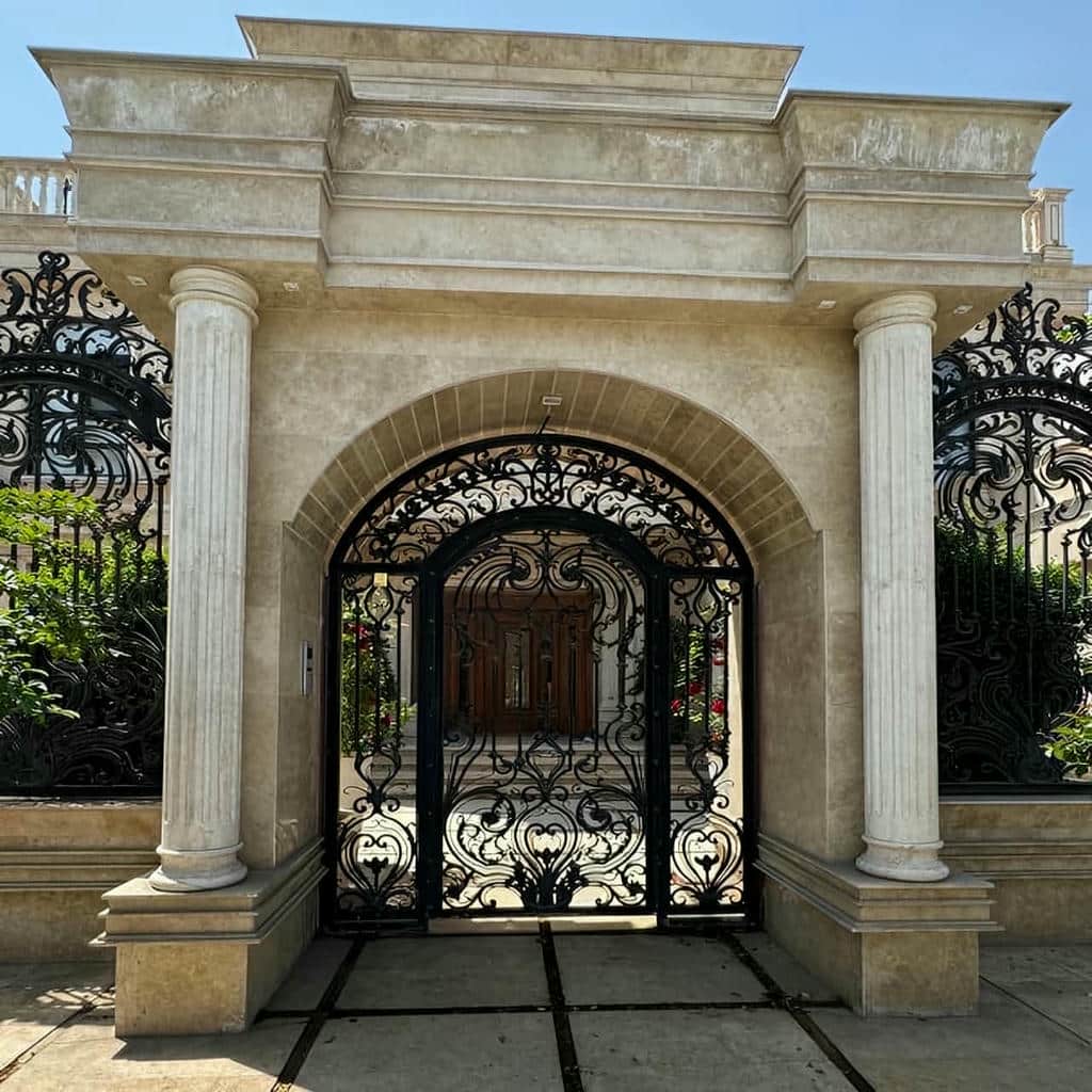 تولیدکننده درب باغی ویلایی لاکچری