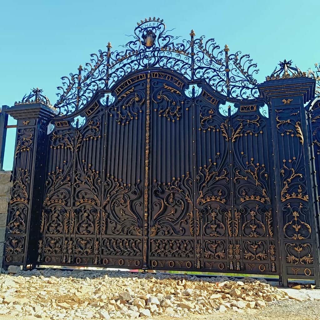 خرید درب حیاط ویلایی مقاوم و شیک