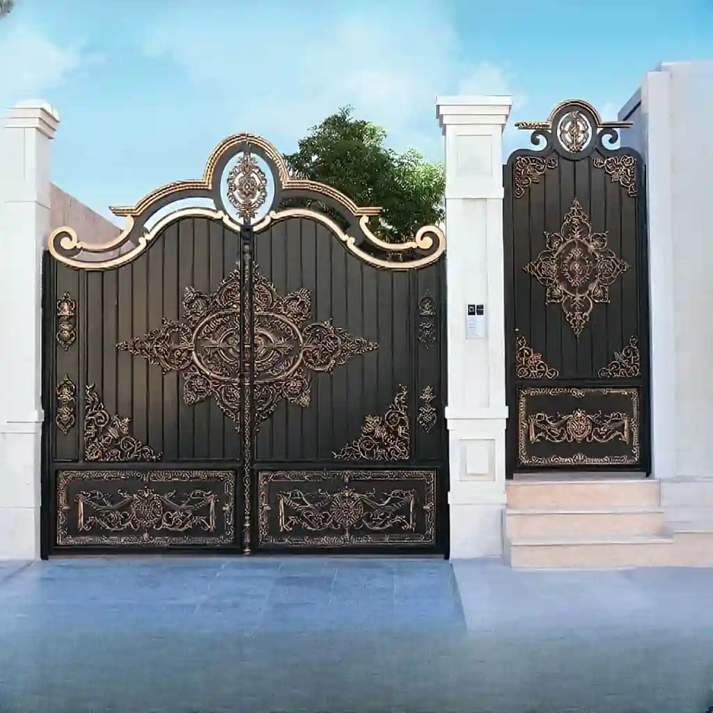 ساخت درب گل آرا