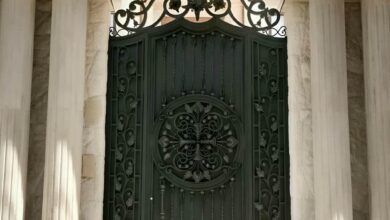 درب فرفورژه ویلا در بندر گناوه