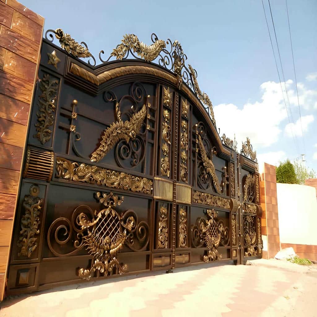 قیمت درب فرفورژه ویلا پروفیل سنگین در بندر حقانی