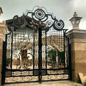 درب فرفورژه ویلا در بندر لنگه