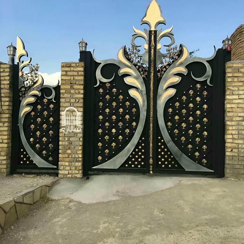 فروش درب فرفورژه سنگین در چاف و چمخاله