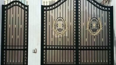 درب فرفورژه ویلا در بندر کنگ