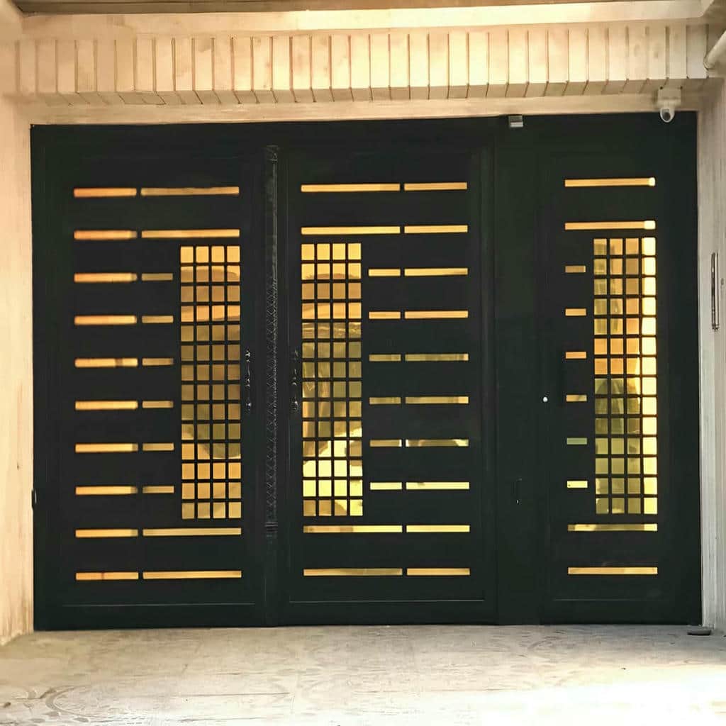 قیمت درب حیاط فرفورژه ویلا کلاسیک در تبریز
