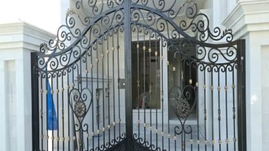 درب فرفورژه ویلا در بندر ترکمن