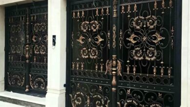 درب فرفورژه ویلا در بندر خمیر