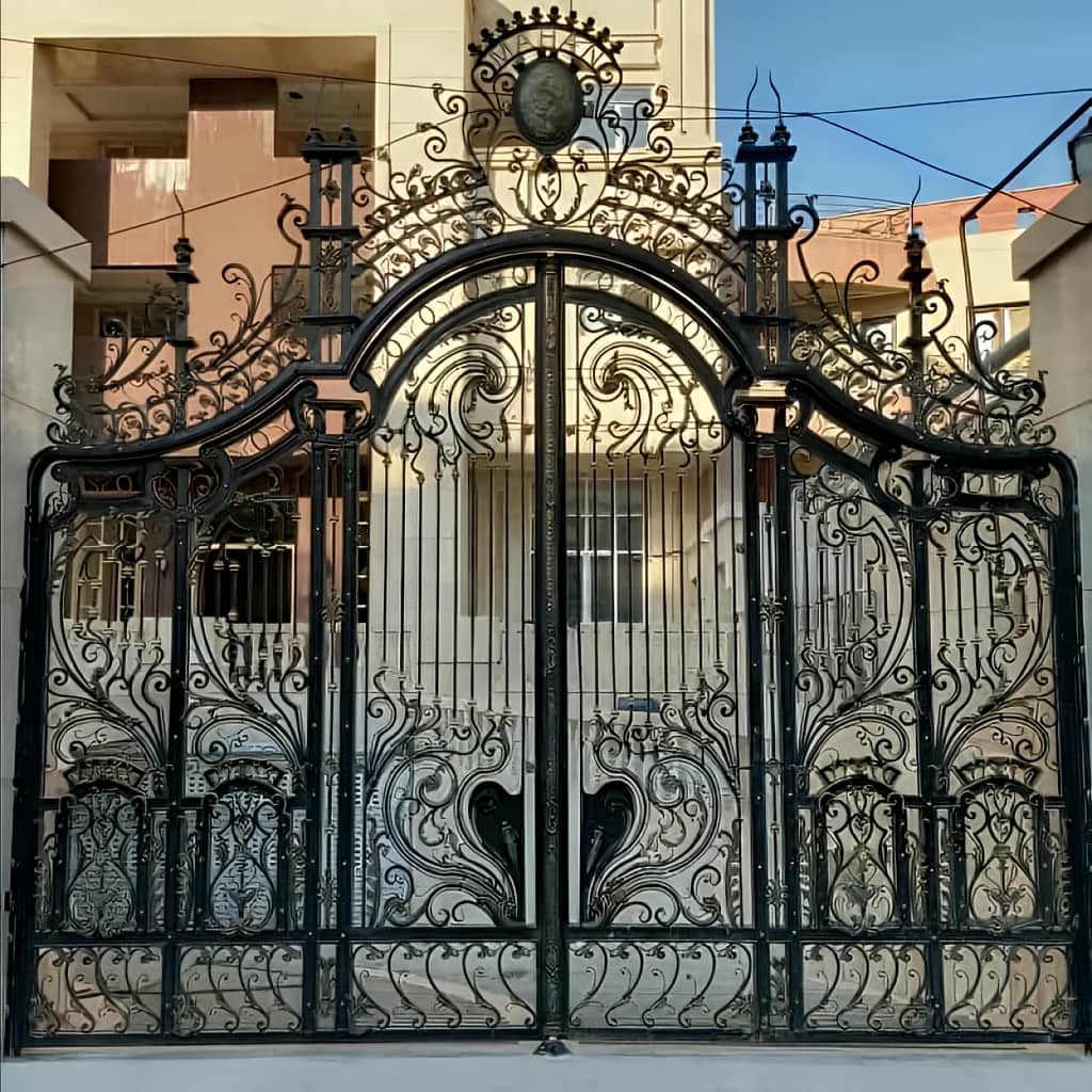 خرید درب فرفورژه ویلا تلرانس ساخت در بندر حقانی