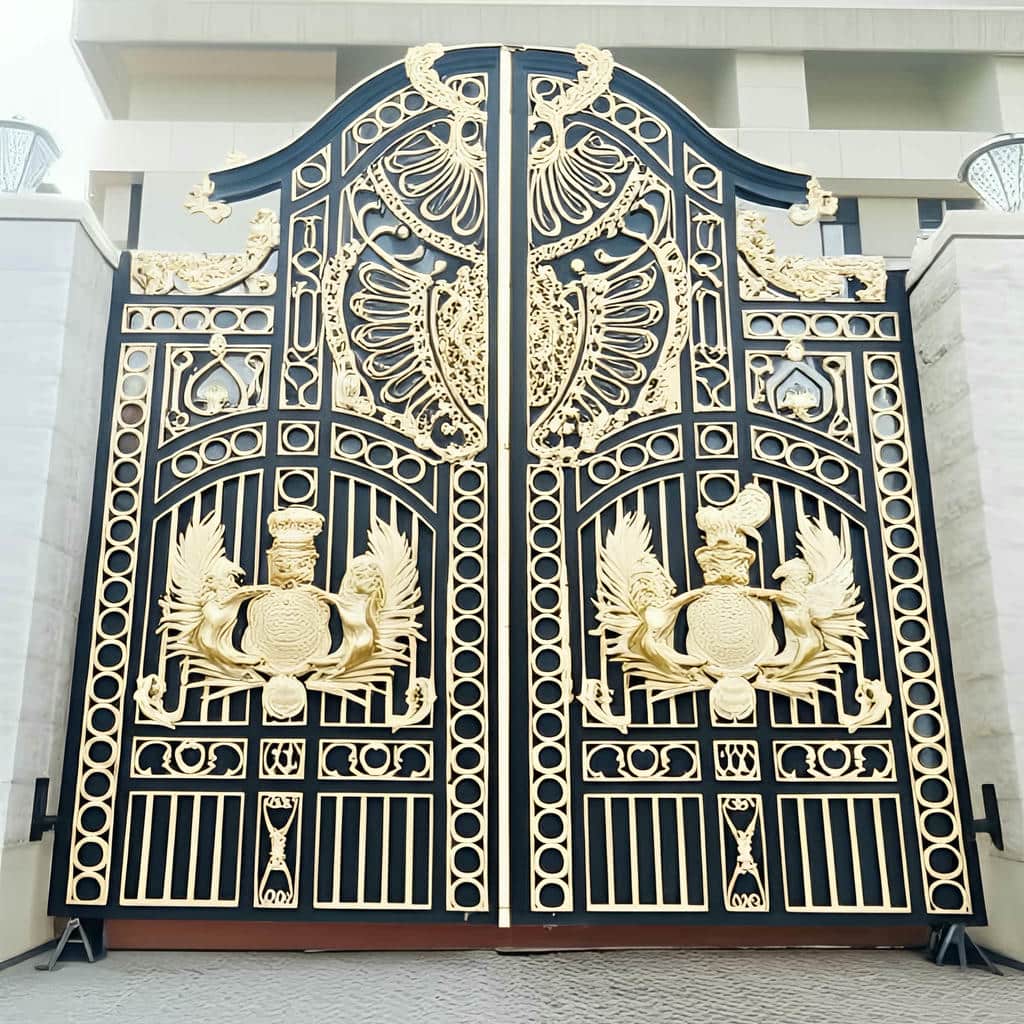 فروش درب فرفورژه ویلا پروفیل سنگین در بندر گناوه