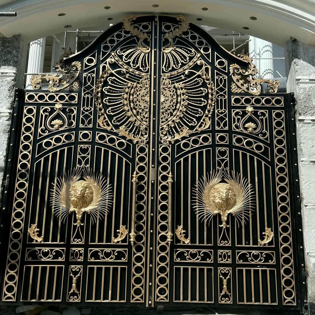 فروش درب فرفورژه ویلا طرح ساده در بندر چابهار