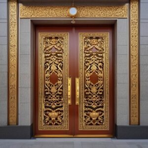 درب فرفورژه ویلا در بندر تیاب