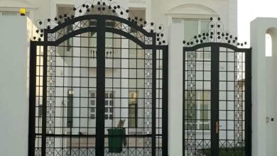 6 نمونه درب ویلایی ورودی شمالی