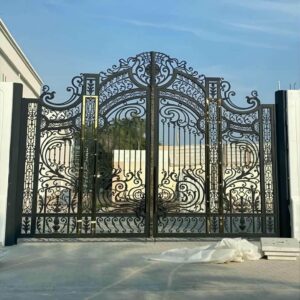 9 طرح درب فلزی CNC حیاط
