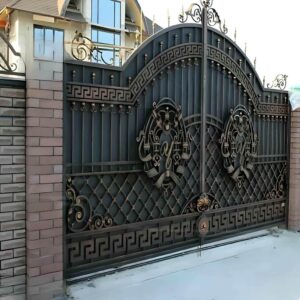 11 مدل درب ویلا مدرن نمای سنگی
