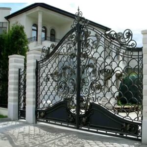 7 طرح درب آهنی حیاط طرح مدرن