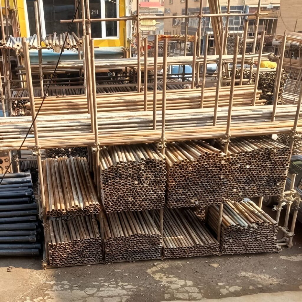 لوله داربست آماده سازی شده در حجم پروژه لوله داربست آماده سازی شده در حجم پروژه