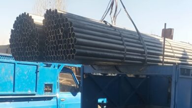 داربست فلزی با اتصالات استاندارد پروژه ای