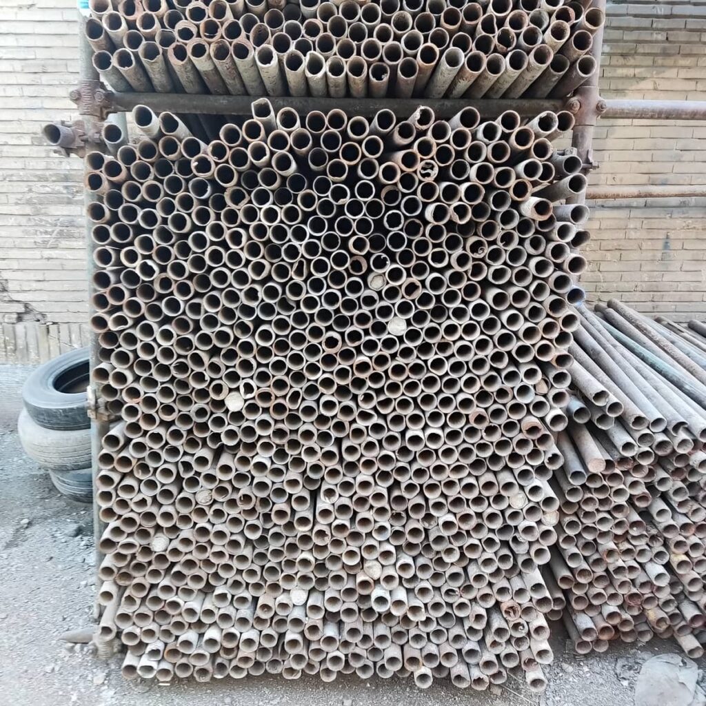 لوله داربستی گالوانیزه آماده سفارش پروژه ای